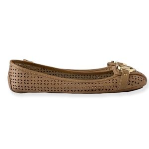 Michael Kors Fulton Metallic Moccasin size 9 1/2 M